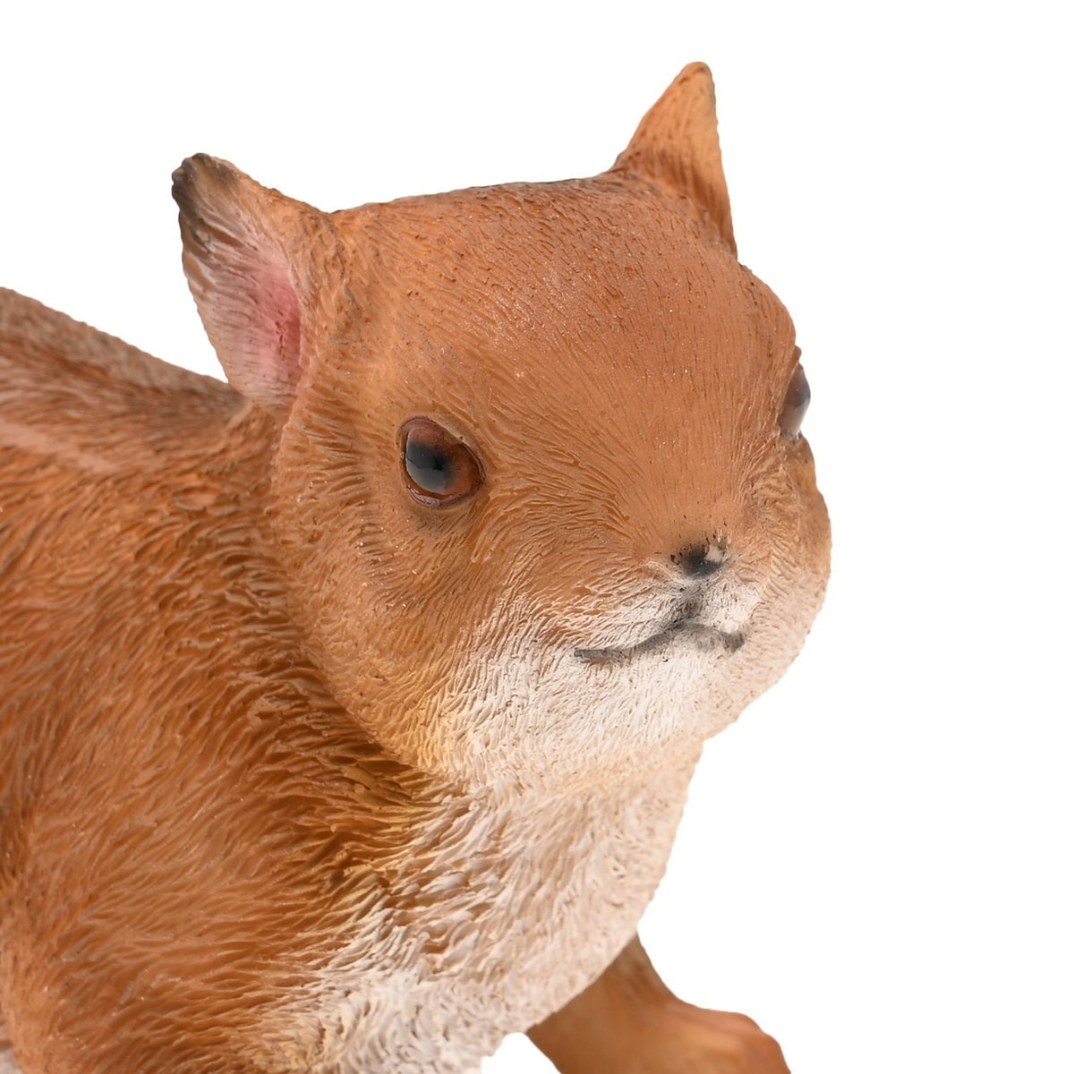 Squirrel Resin Figurine with Raised Bushy Tail 15cm - Brown