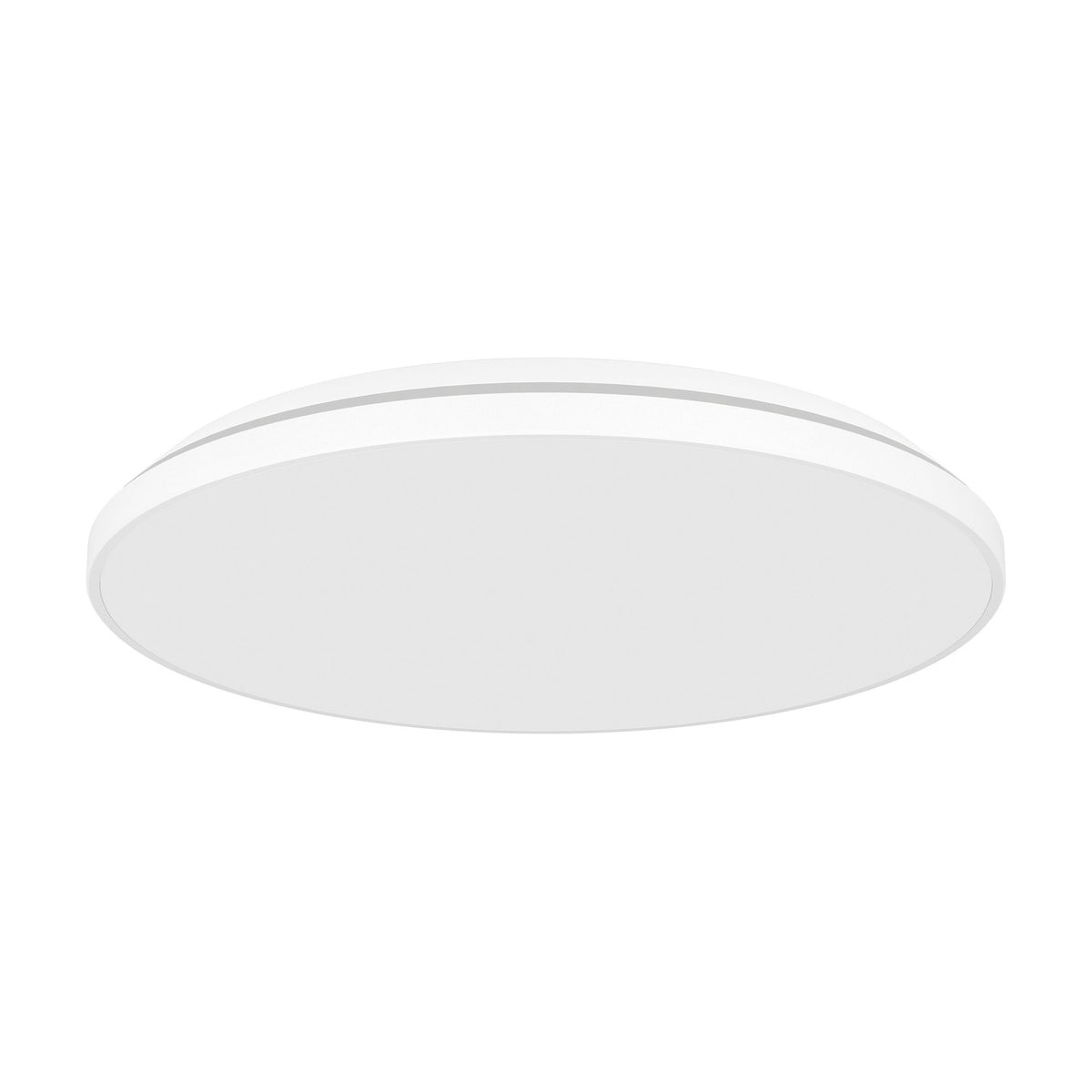 Nelbenne LED Downlight 31.5cm in white, a round slim ceiling fixture with a flat plastic diffuser, shown against a plain white background.