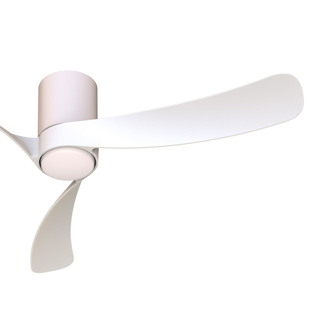 Nemo M CCT Dimmable LED Ceiling Fan Light With Remote Control - White