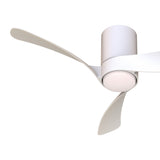 Nemo S CCT Dimmable LED Ceiling Fan Light With Remote Control - White