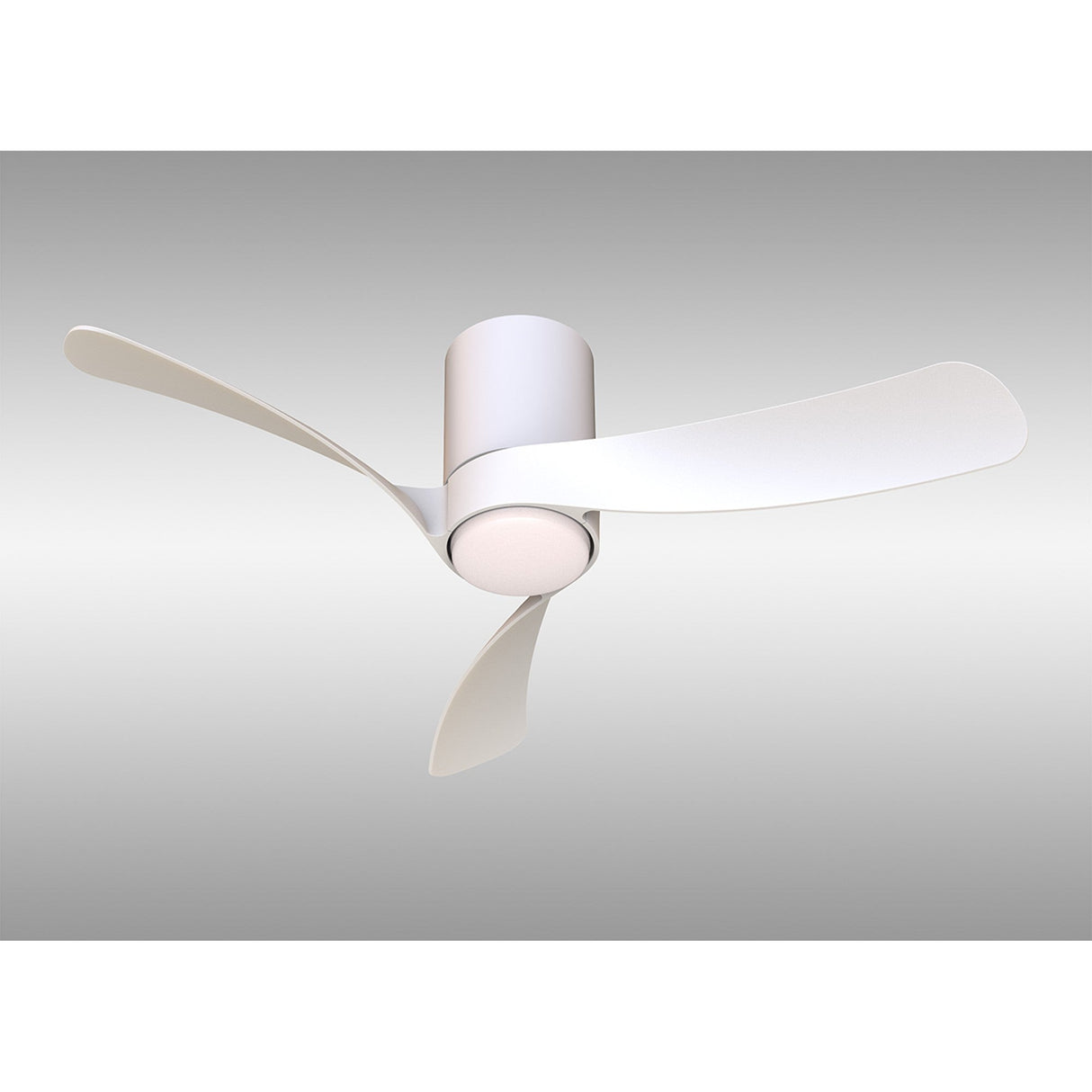 Nemo S CCT Dimmable LED Ceiling Fan Light With Remote Control - White