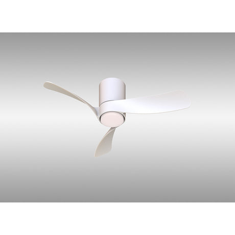 Nemo XS CCT Dimmable LED Ceiling Fan Light With Remote Control - White