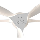 Nepal CCT Dimmable LED Ceiling Retractable Fan Light With Remote, APP & Voice Control - White