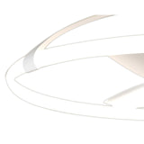 Nepal CCT Dimmable LED Ceiling Retractable Fan Light With Remote, APP & Voice Control - White