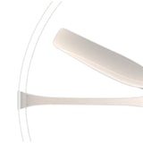 Nepal CCT Dimmable LED Ceiling Retractable Fan Light With Remote, APP & Voice Control - White