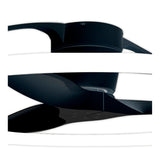 Nepal CCT Dimmable LED Ceiling Retractable Fan Light With Remote, APP & Voice Control - Black