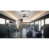 Nepal CCT Dimmable LED Ceiling Retractable Fan Light With Remote, APP & Voice Control - Black