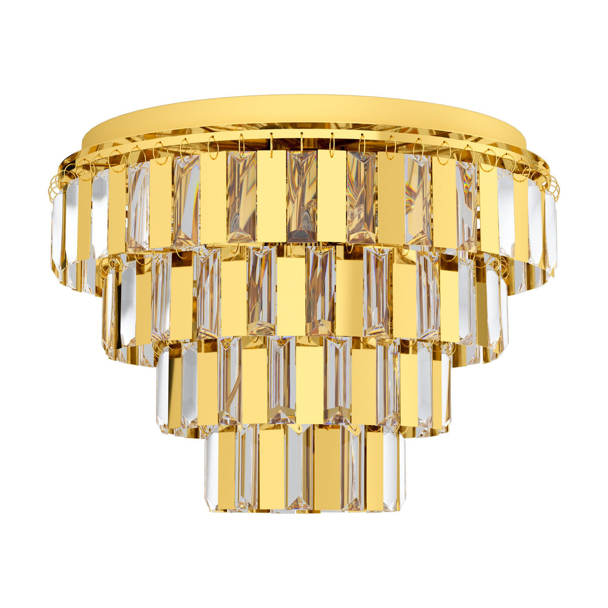 Nernena 7 Light Ceiling Light - Brass