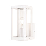 Nevada 1 Light Outdoor Wall Light - Matt White