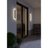 Neviano LED Outdoor Wall Light 38cm - Black & White