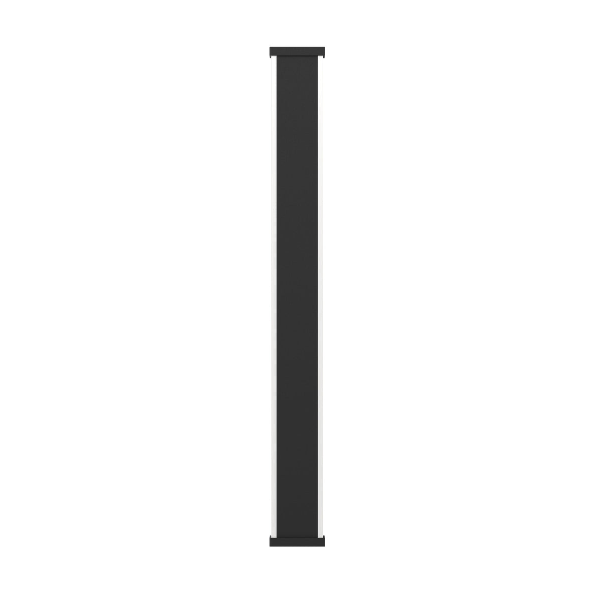 Neviano LED Outdoor Wall Light 58cm - Black & White