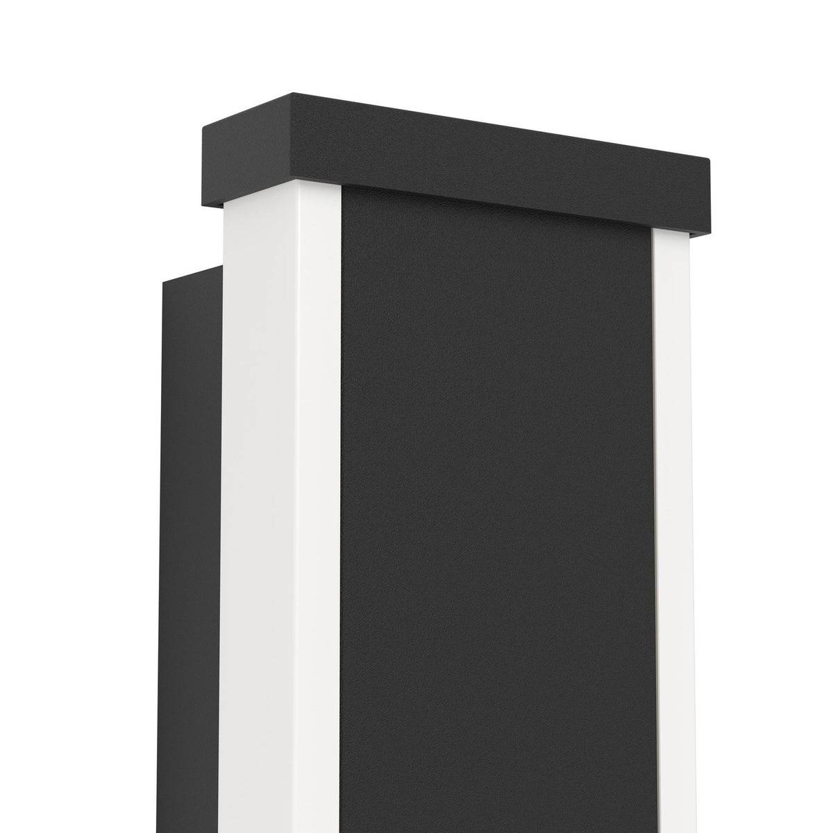 Neviano LED Outdoor Wall Light 58cm - Black & White