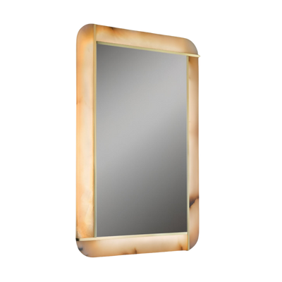 Alabaster mirrors