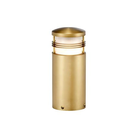 Newbrighton 1 Light Mini Bollard - Brushed Brass
