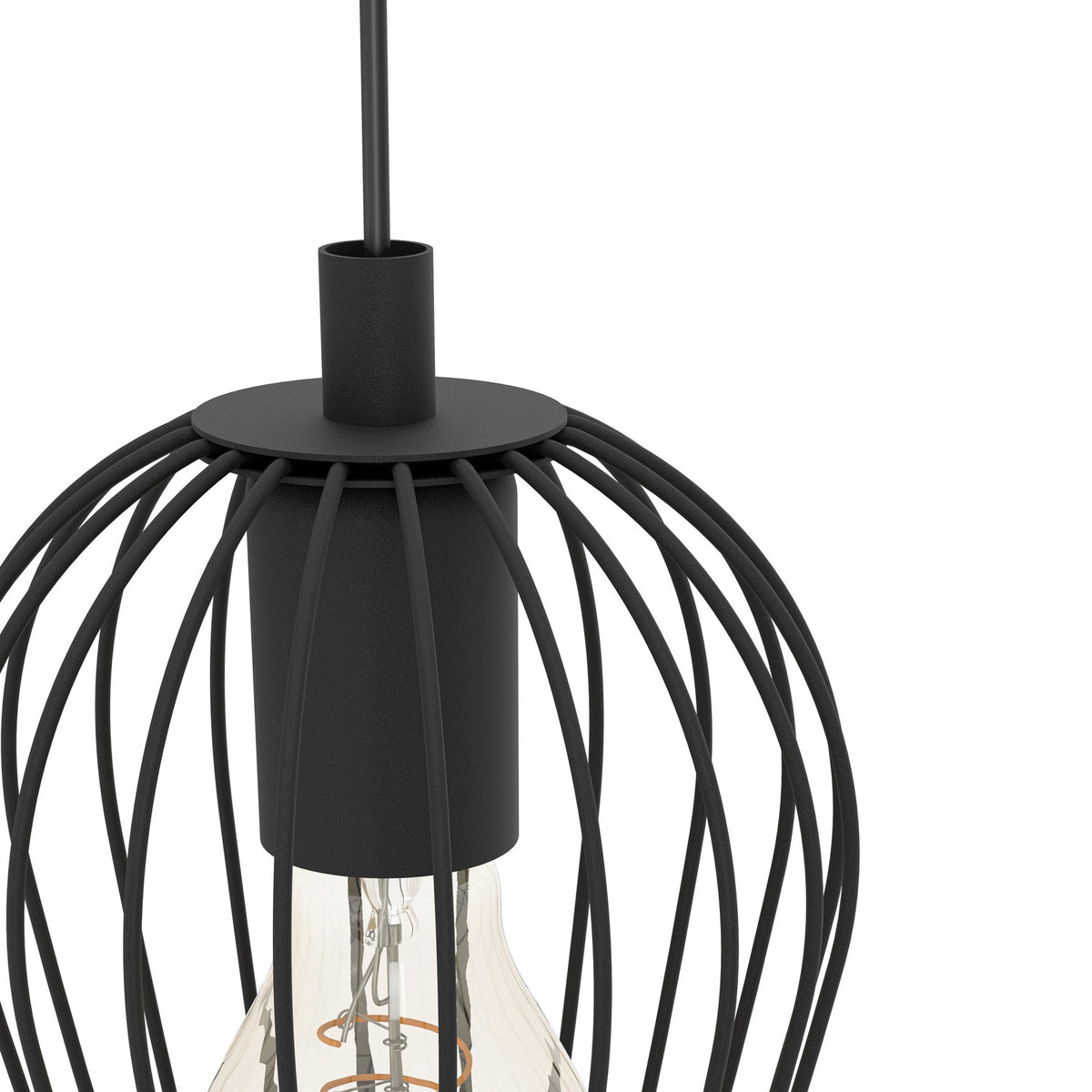 Newtown Pendant Light 16cm - Black