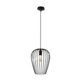 Newtown Pendant Light 27.5cm - Black