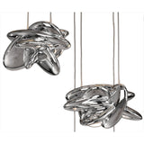 Nido 4 Light LED Cluster Pendant Light 34W 3000K - Polished Chrome