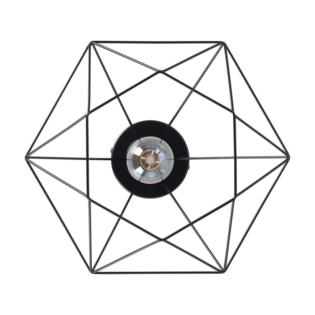 Nilbine Ceiling Light - Black
