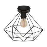 Nilbine Ceiling Light - Black
