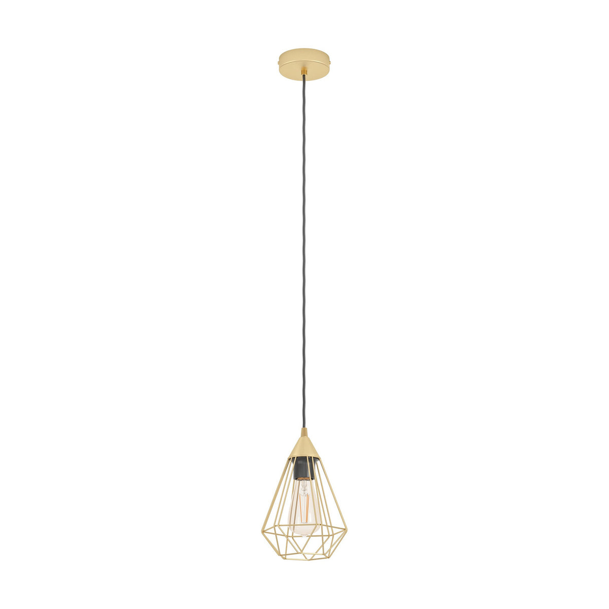 Nilbine Pendant Light 17.5cm - Brushed Brass