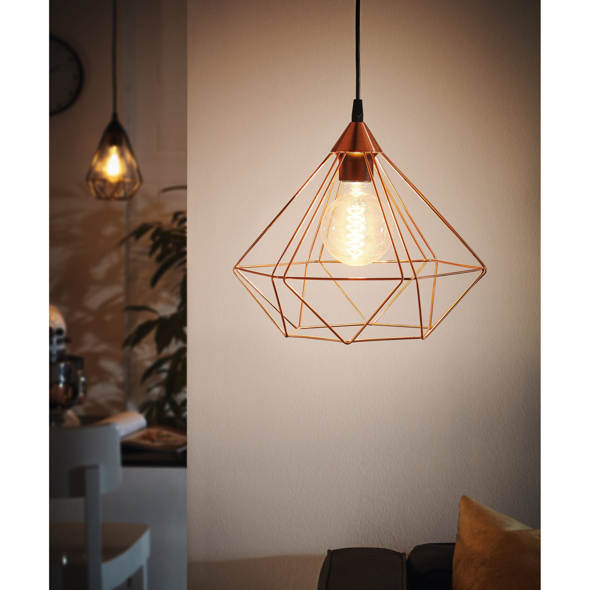 Nilbine Pendant Light 32.5cm - Copper