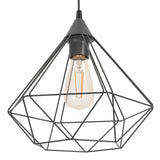 Nilbine Pendant Light 32.5cm - Matt Black