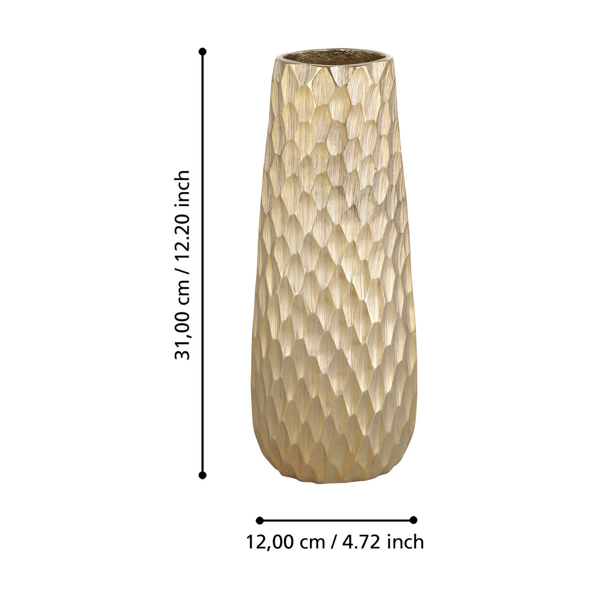 Nilgaut Vase 31cm - Brass