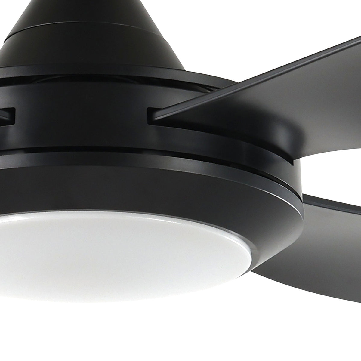 Nilmelle Ceiling Fan with Light - Matt Black
