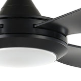 Nilmelle Ceiling Fan with Light - Matt Black