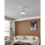 Nilmelle Ceiling Fan with Light - Matt White