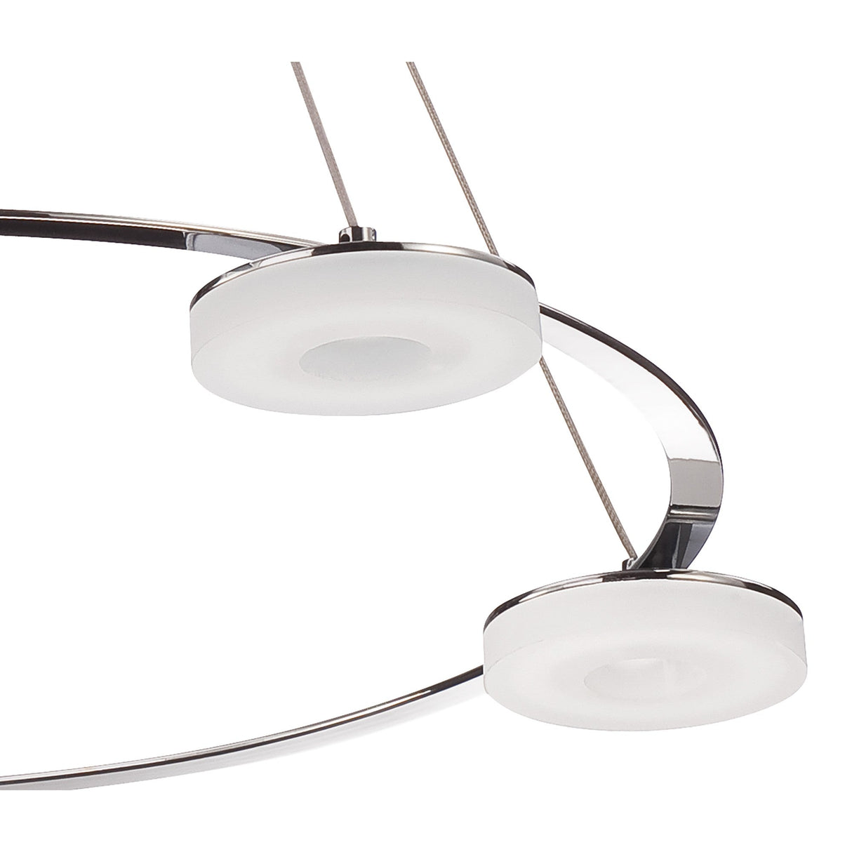 Nimbus 60cm LED Suspension Light 25W 3000K - Chrome