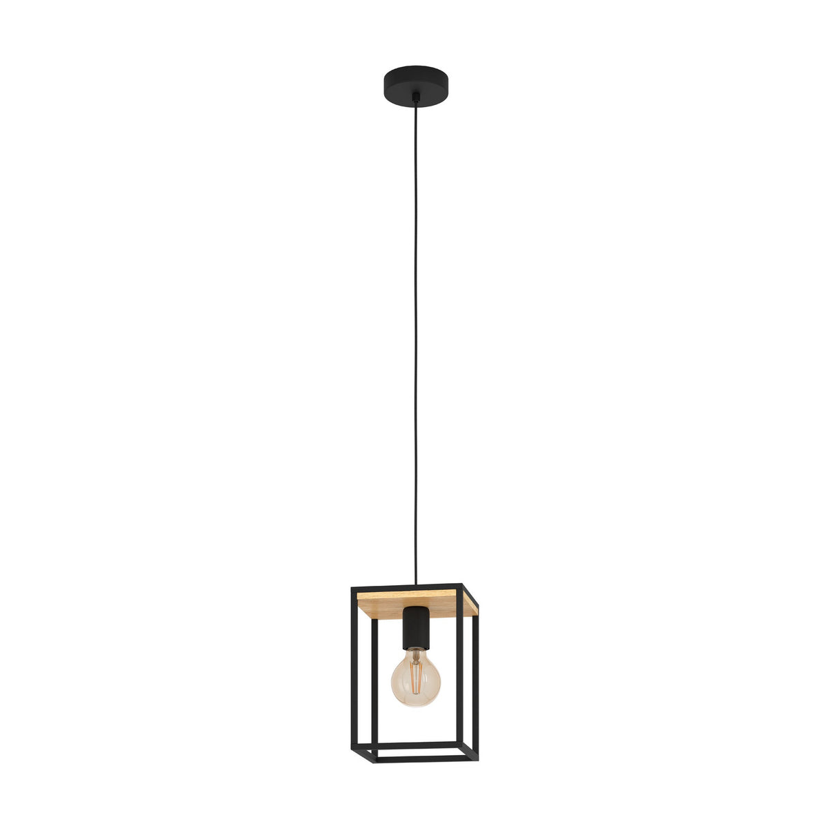 Ninarne Pendant Light - Black & Brown
