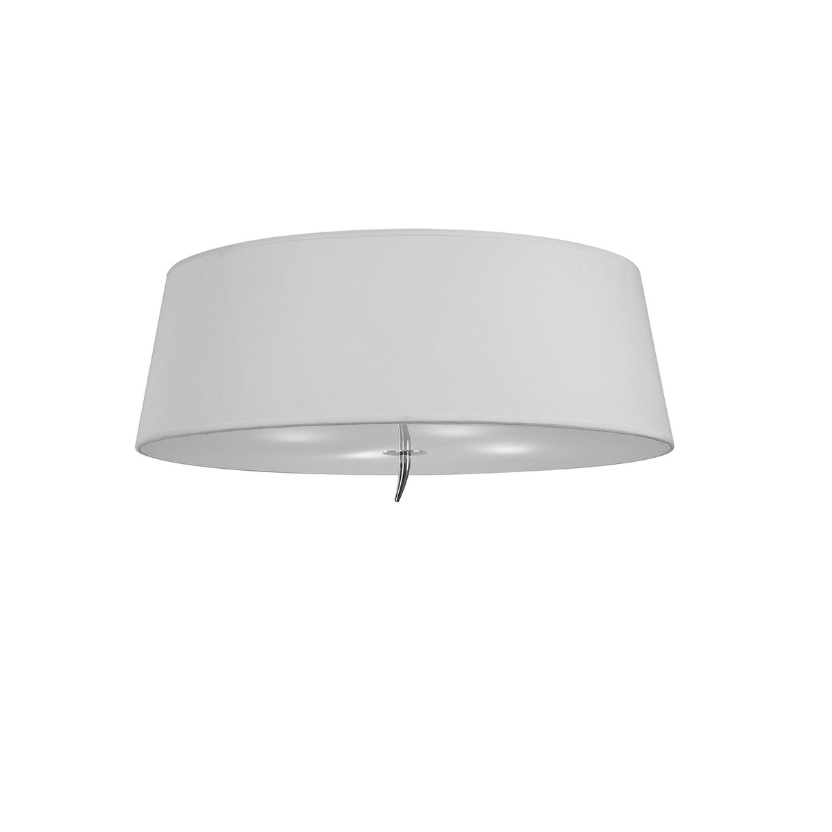 Ninette 4 Light Flush Ceiling Light - Ivory White