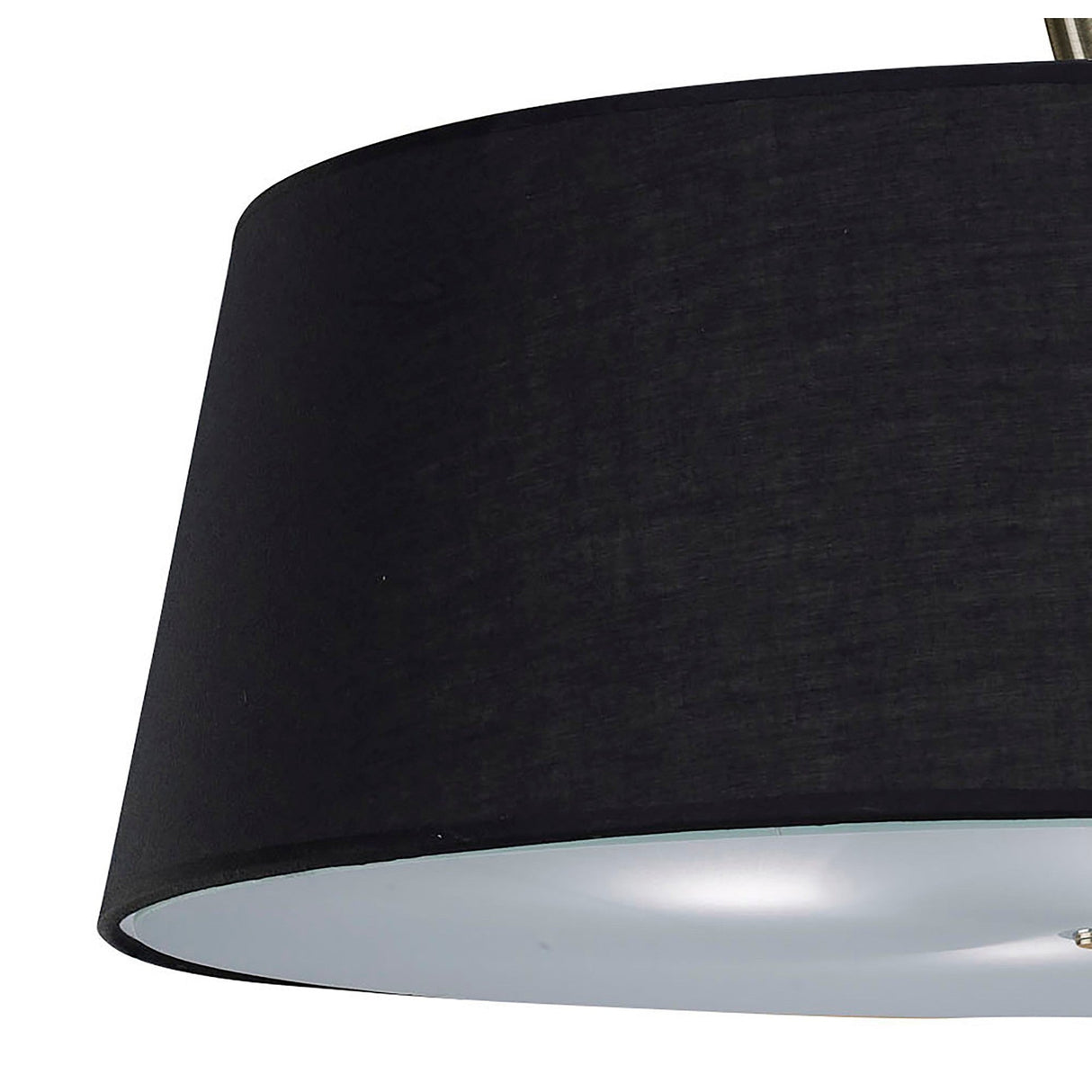 Ninette 4 Light Semi-Flush Ceiling Light - Black