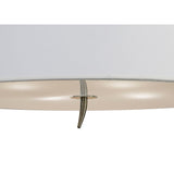 Ninette 4 Light Flush Ceiling Light - Ivory White
