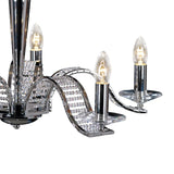 Niobe 72cm 5 Light Crystal Chandelier - Polished Chrome
