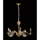 Niobe 72cm 5 Light Crystal Chandelier - French Gold