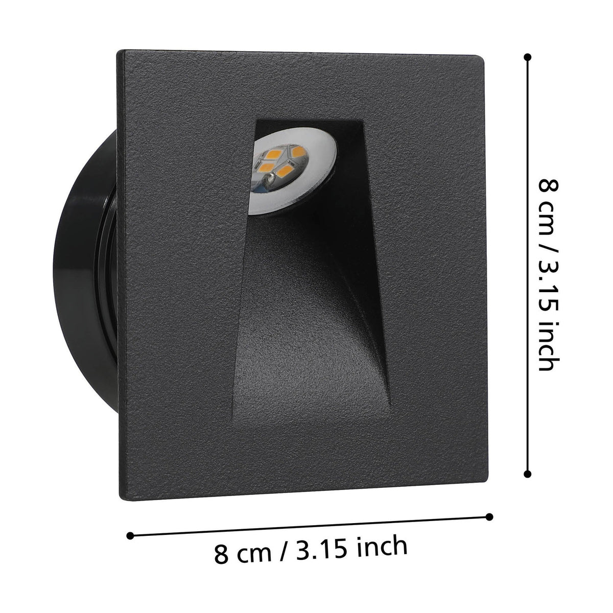 Nirbarne LED Downlight - Black