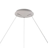 Niseko 90cm CCT LED Suspension Light With Remote Control - Brown