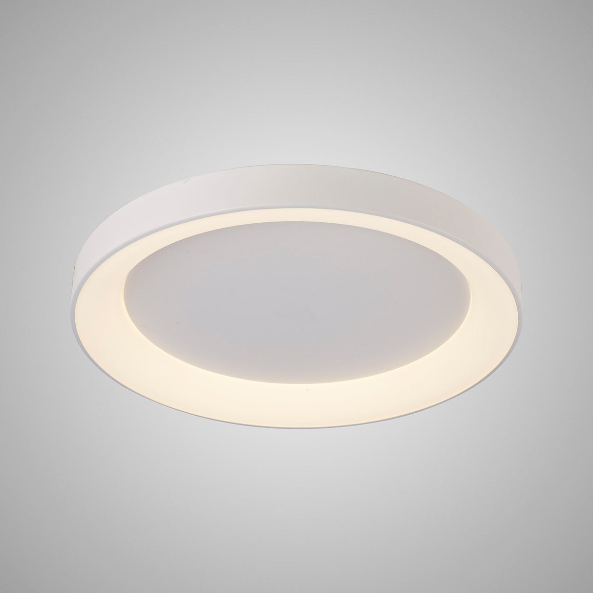 Niseko Ring LED Flush Ceiling Light 3000K 48W - White
