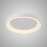 Niseko Ring LED Flush Ceiling Light 3000K 48W - White