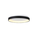 Niseko Ring LED Flush Ceiling Light 3000K 58W - Black