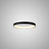 Niseko Ring LED Flush Ceiling Light 3000K 58W - Black