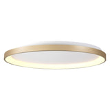 Niseko Ring LED Flush Ceiling Light 3000K 78W - Gold