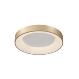 Niseko Ring LED Flush Ceiling Light 3000K 30W - Gold