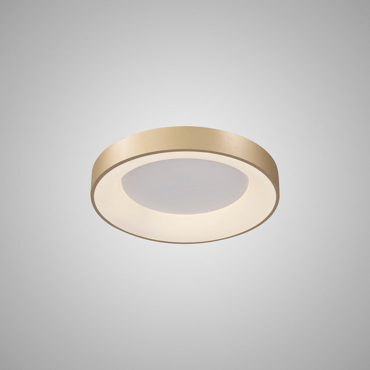Niseko Ring LED Flush Ceiling Light 3000K 30W - Gold