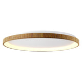Niseko Ring LED Flush Ceiling Light 3000K 78W - Light Brown