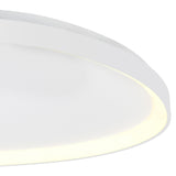 Niseko Triangular LED Flush Ceiling Light 3000K 35W - White