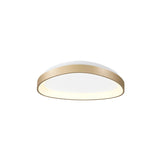 Niseko Triangular LED Flush Ceiling Light 3000K 35W - Gold