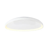 Niseko Triangular LED Flush Ceiling Light 3000K 48W - White